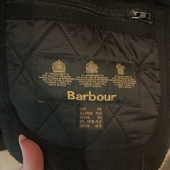 Barbour coat with insulated vest - Picture 3 of 5